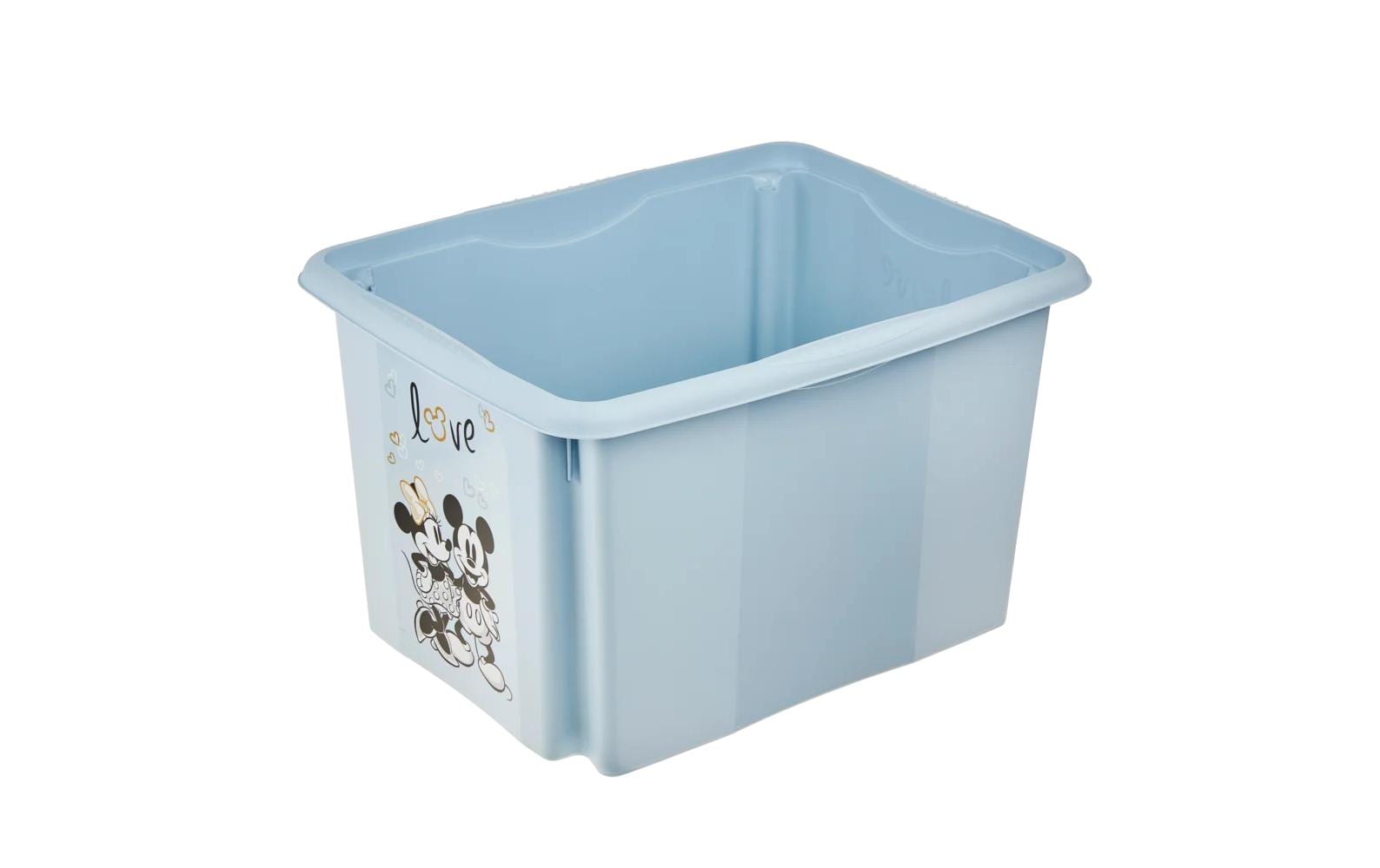 keeeper Aufbewahrungsbox 30 l (mit Deckel) – Polypropylen – Blau