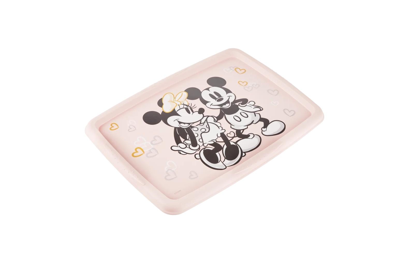 keeeper Karolina Minnie Aufbewahrungsbox 45 l (mit Deckel) – Polypropylen – Rosa – 400 × 300 × 555 mm