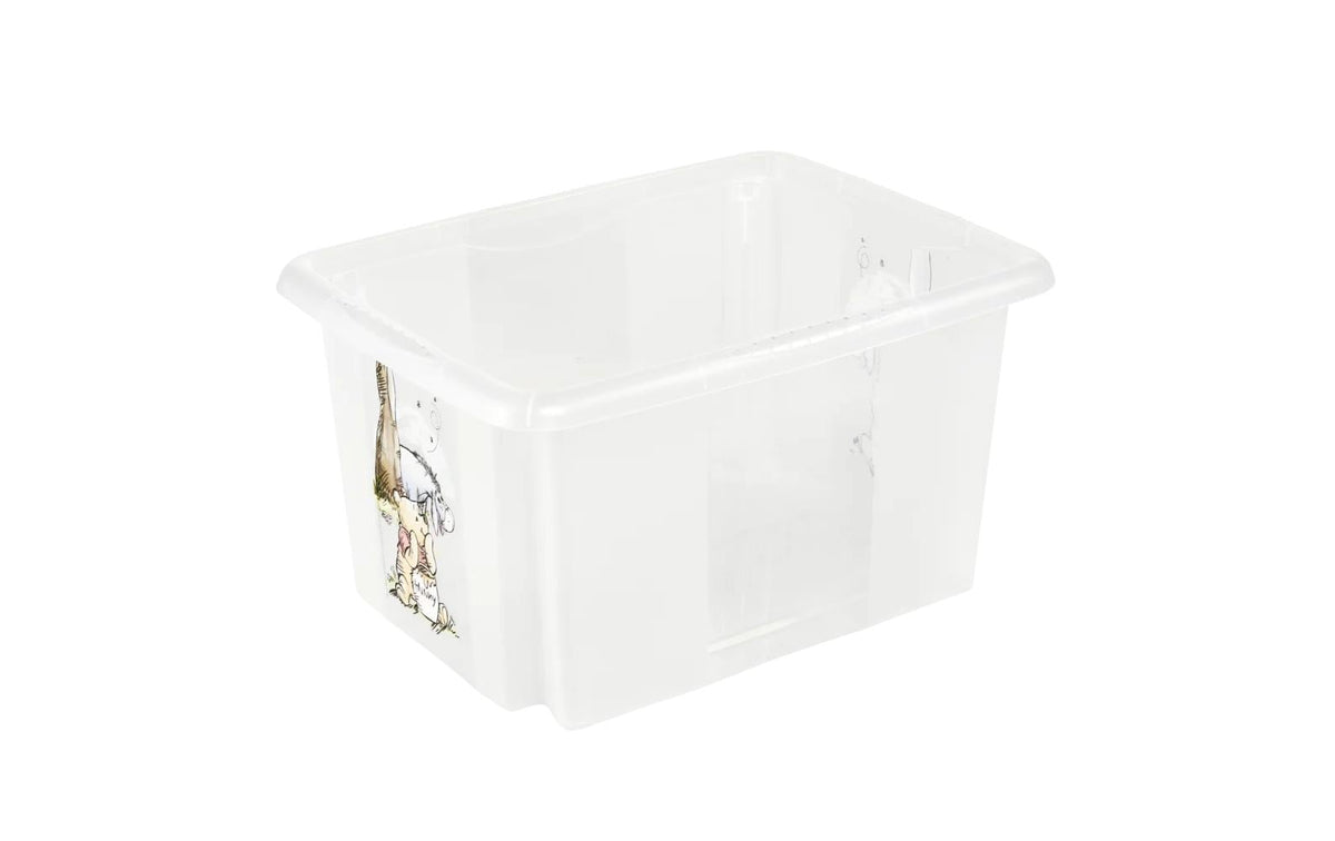 keeeper Karolina Winnie Aufbewahrungsbox 15 l (mit Deckel) – Kunststoff – Transparent – 295 × 205 × 380 mm