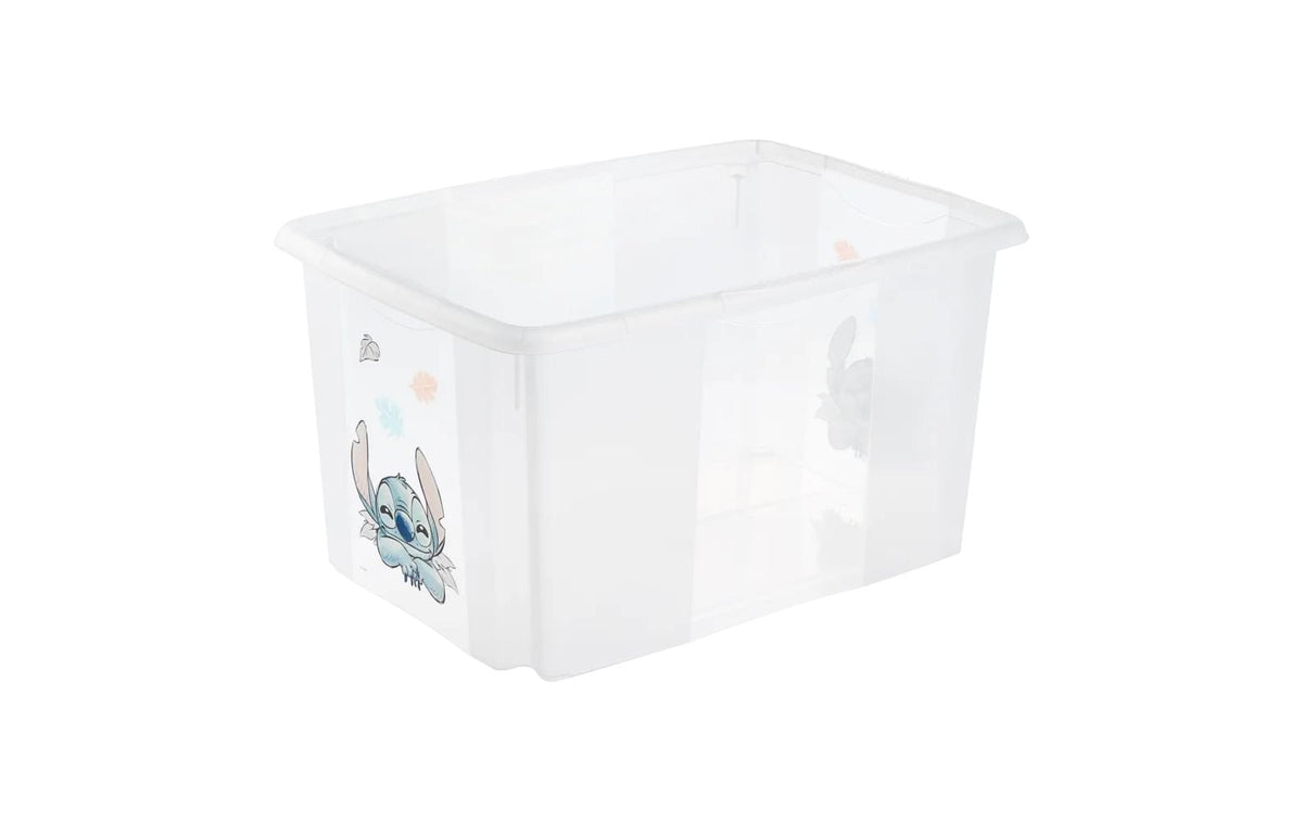 keeeper Aufbewahrungsbox 45 l (mit Deckel) – Polypropylen – transparent – 400 × 300 × 555 mm