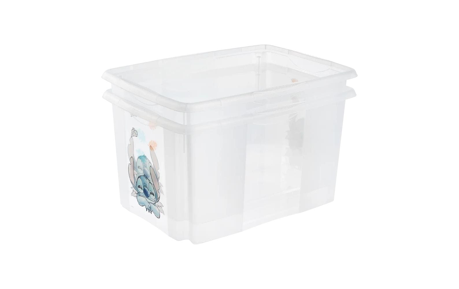 keeeper Aufbewahrungsbox 45 l (mit Deckel) – Polypropylen – transparent – 400 × 300 × 555 mm