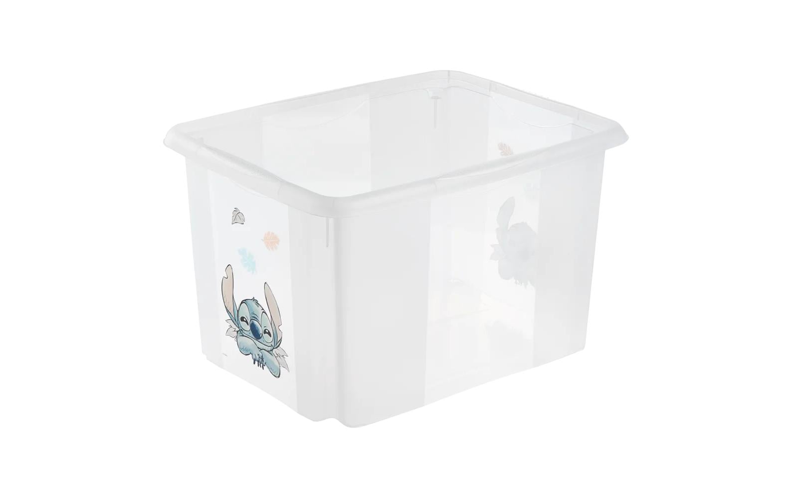keeeper Aufbewahrungsbox 30 l (mit Deckel) – Polypropylen (PP) – Transparent – 350 × 270 × 450 mm