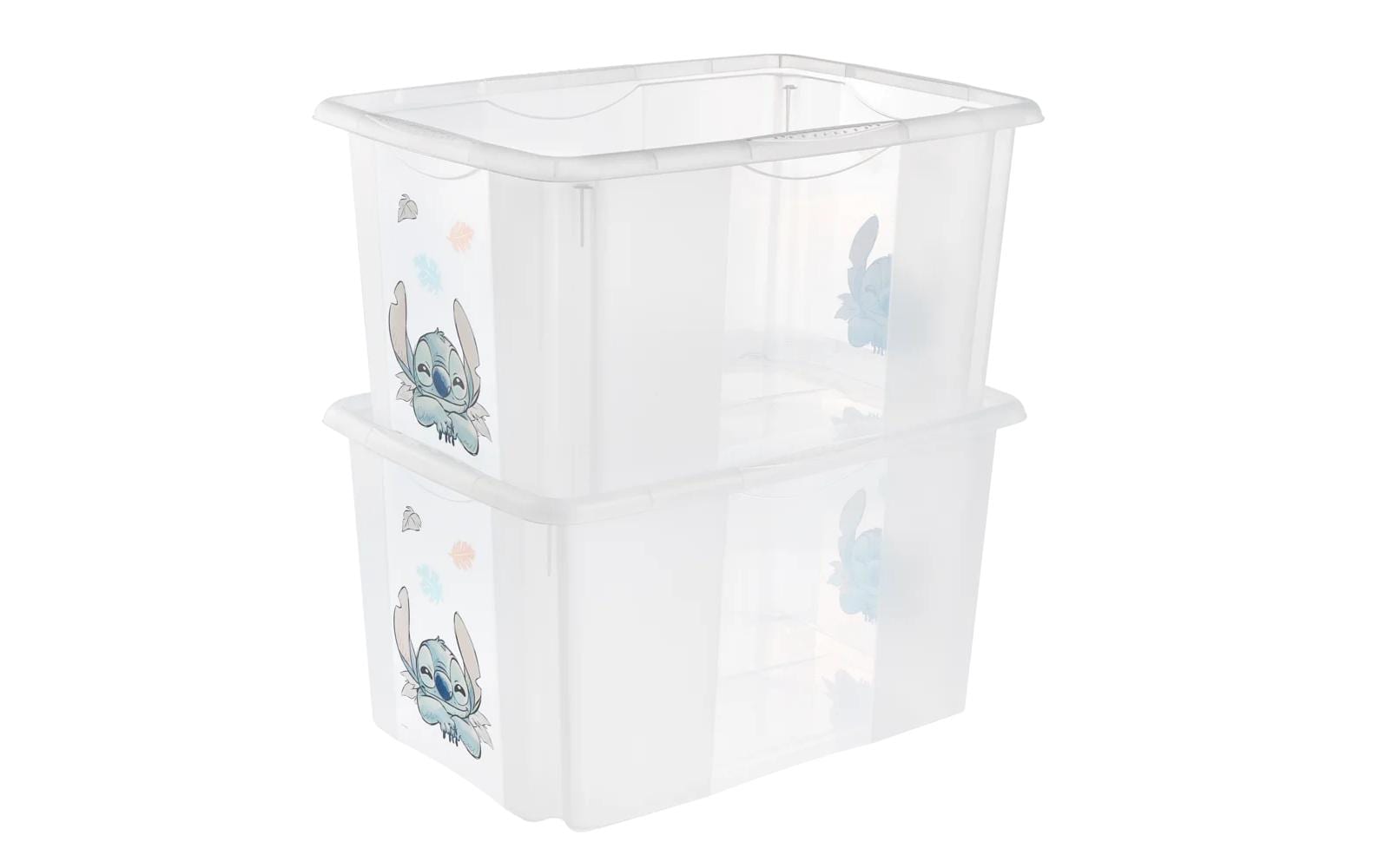 keeeper Aufbewahrungsbox 45 l (mit Deckel) – Polypropylen – transparent – 400 × 300 × 555 mm