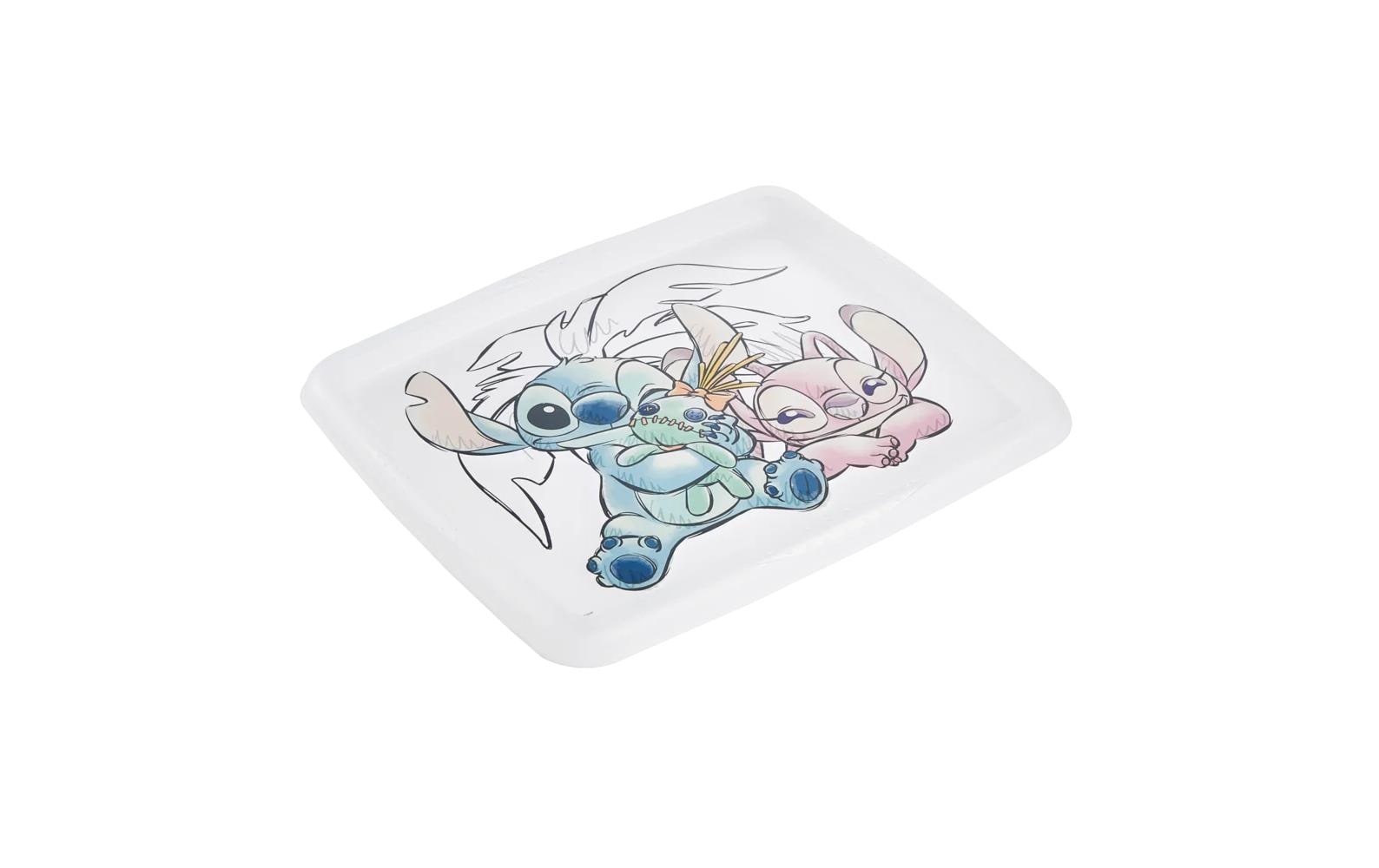 keeeper Karolina Stitch Aufbewahrungsbox 24 l (mit Deckel) – Polypropylen – Transparent – 355 × 225 × 425 mm