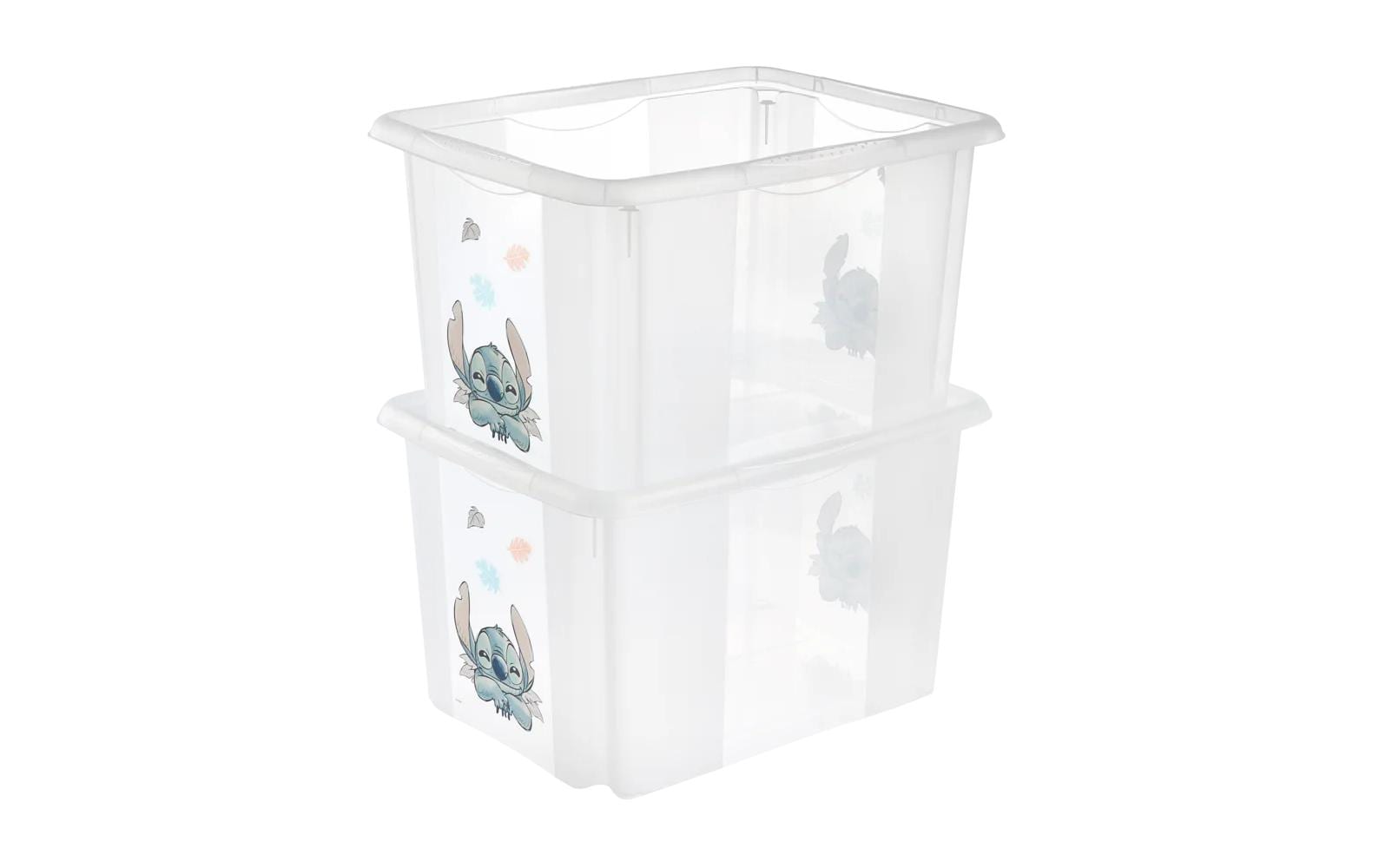 keeeper Aufbewahrungsbox 30 l (mit Deckel) – Polypropylen (PP) – Transparent – 350 × 270 × 450 mm