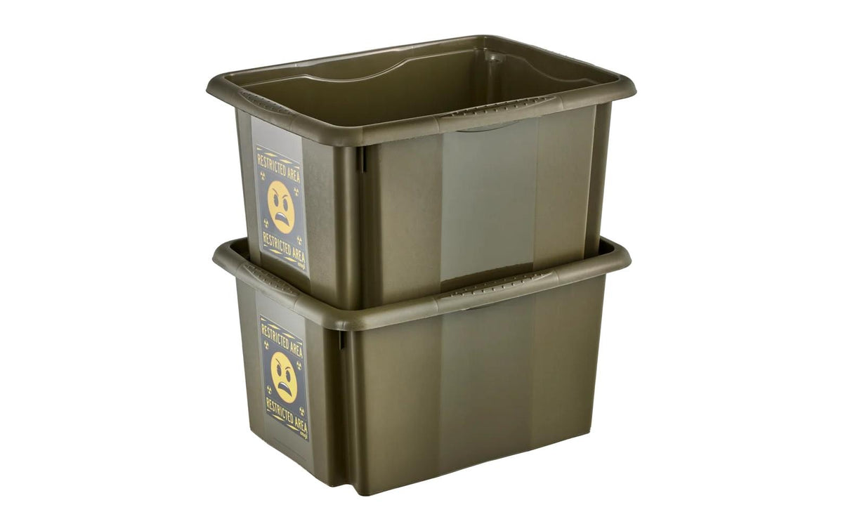 keeeper Aufbewahrungsbox – Polypropylen (PP) – Grün (BPA-frei) – 380 × 205 × 295 mm