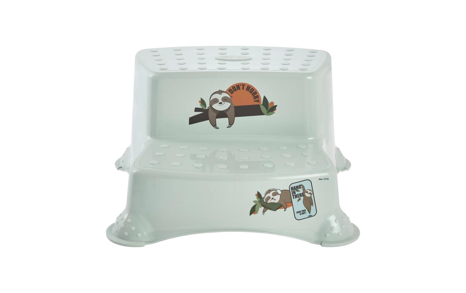 keeeper Schemel Lazy Lui – 37 × 40 × 21 cm, TPE, grün, rutschfest, belastbar bis 120 kg