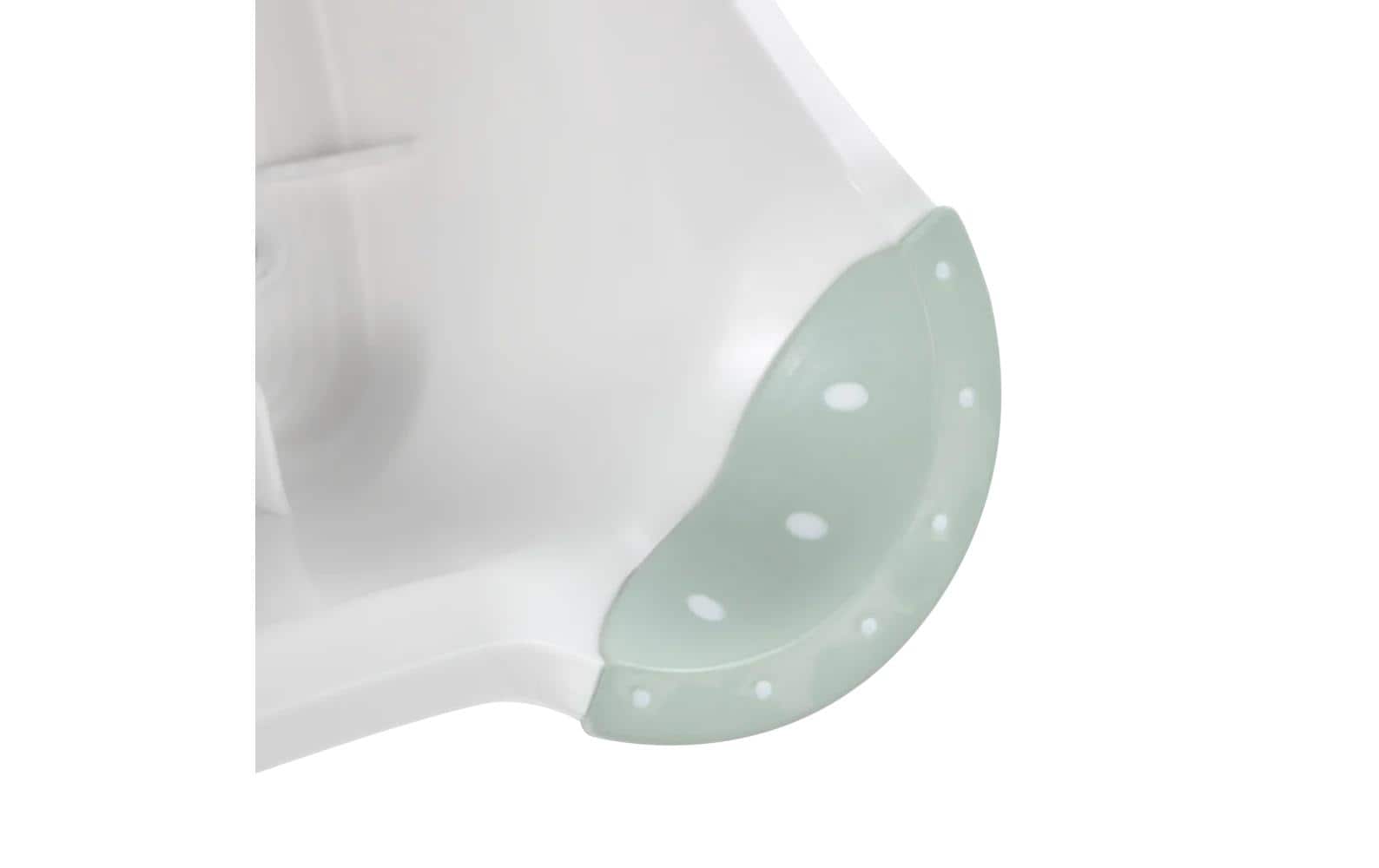 keeeper Tomek Trittschemel – Polypropylen/TPE – Weiss, mit Anti-Rutsch, 14 cm, bis 80 kg