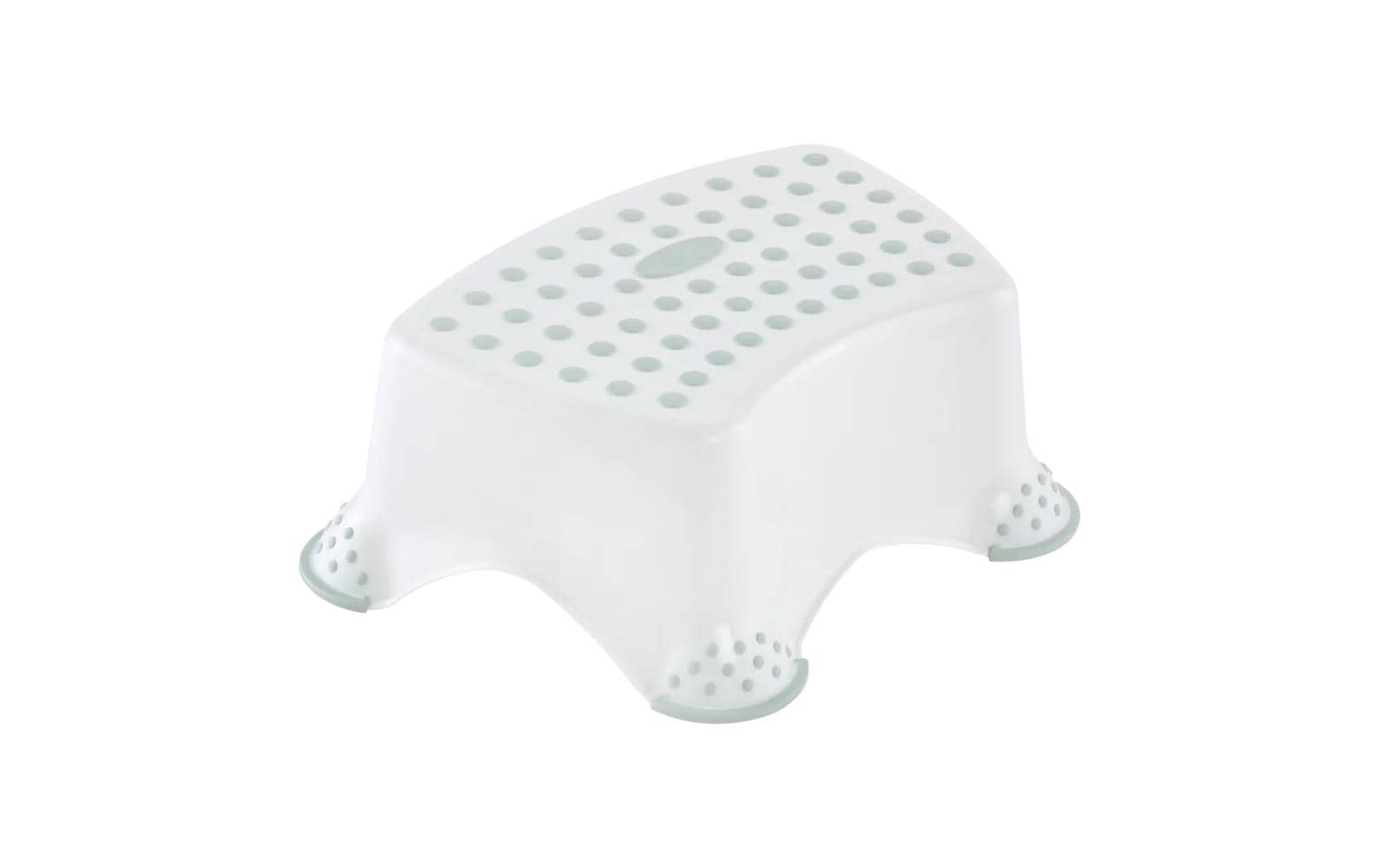 keeeper Tomek Trittschemel – Polypropylen/TPE – Weiss, mit Anti-Rutsch, 14 cm, bis 80 kg