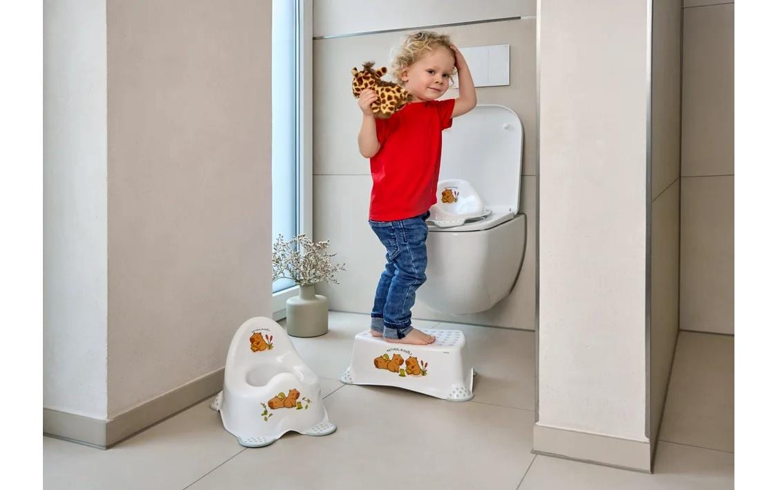 keeeper Tomek Trittschemel – Polypropylen/TPE – Weiss, mit Anti-Rutsch, 14 cm, bis 80 kg