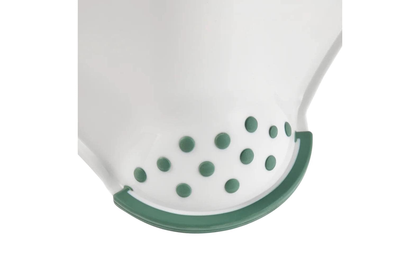 keeeper Schemel Tomek – 28,5 × 40,5 × 14 cm, Kunststoff (PP, TPE), weiss, rutschfest, BPA-frei