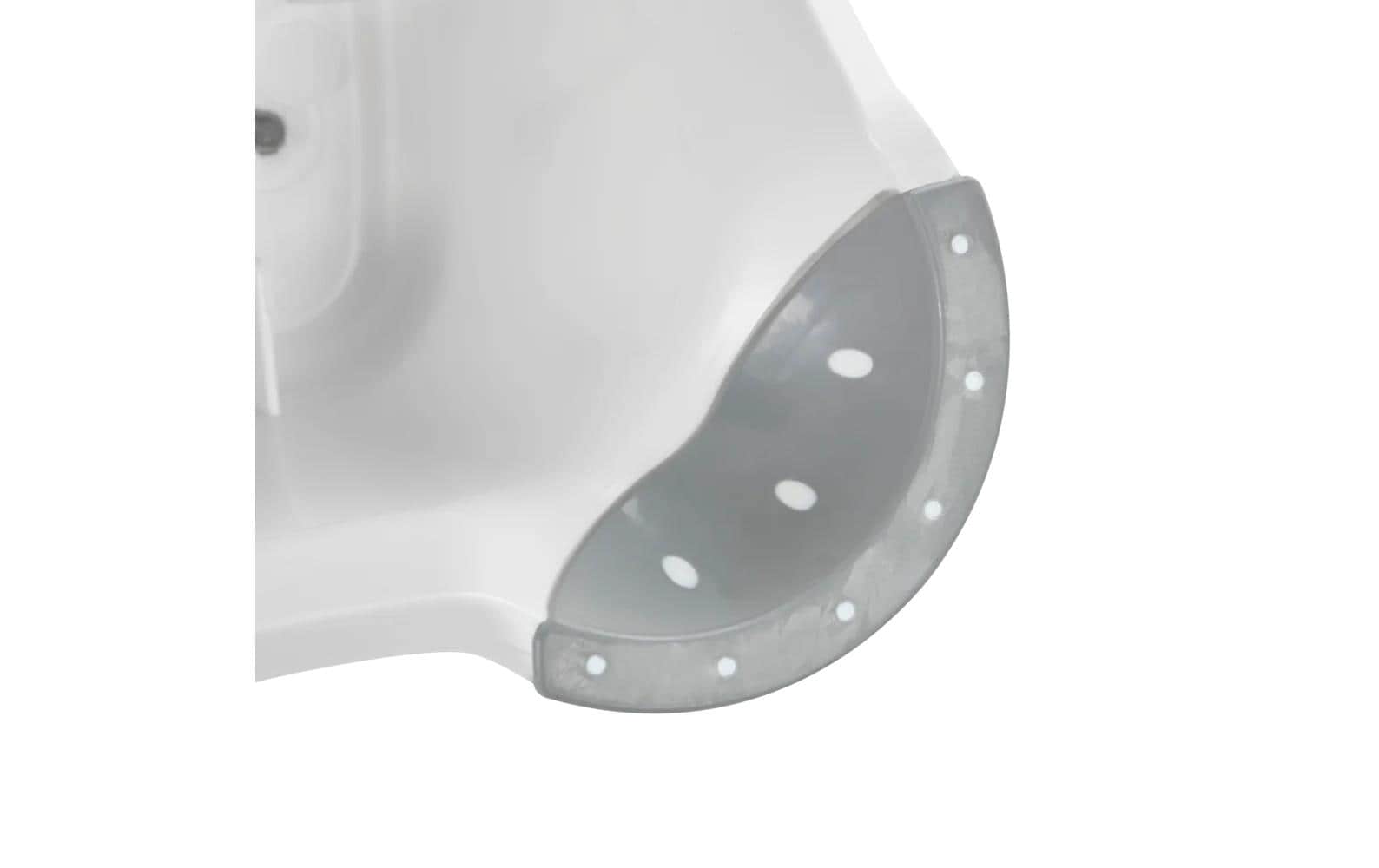 keeeper Tomek Schemel – Polypropylen/TPE – Weiss – 80 kg, Anti-Rutsch – 405 × 140 × 275 mm