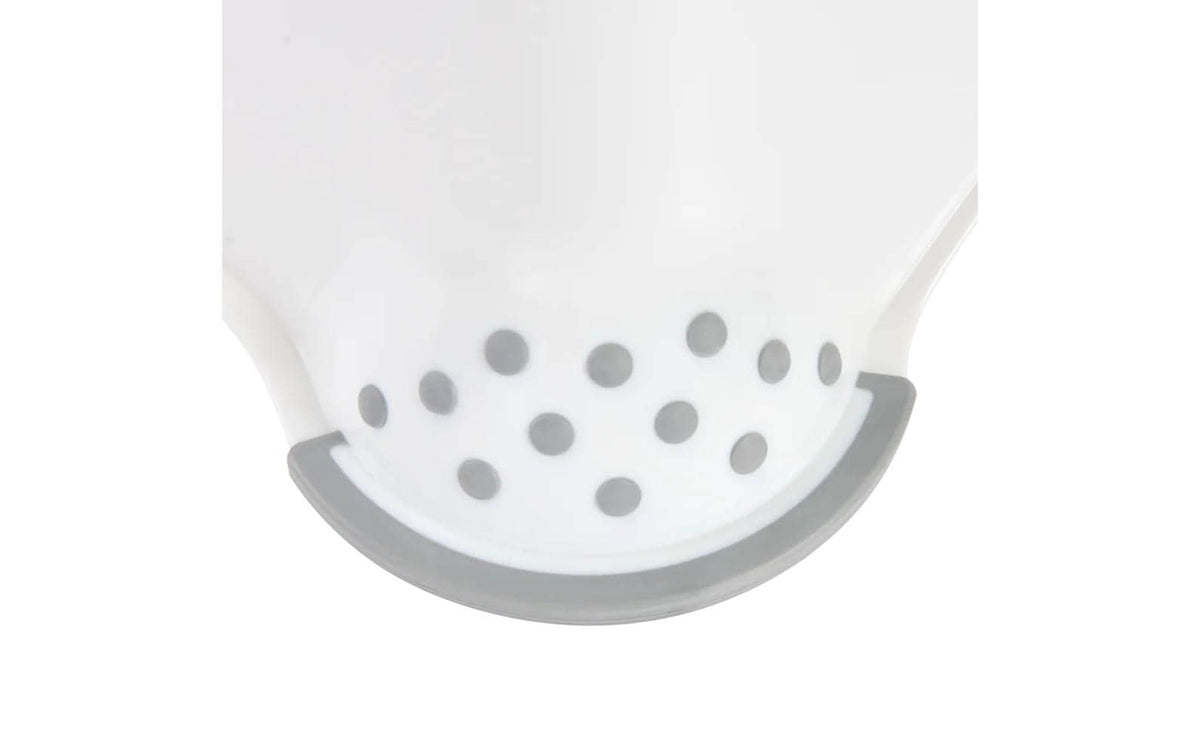 keeeper Schemel Pure – 37×40×21 cm, PP/TPE, 120 kg, Anti-Rutsch, Weiss