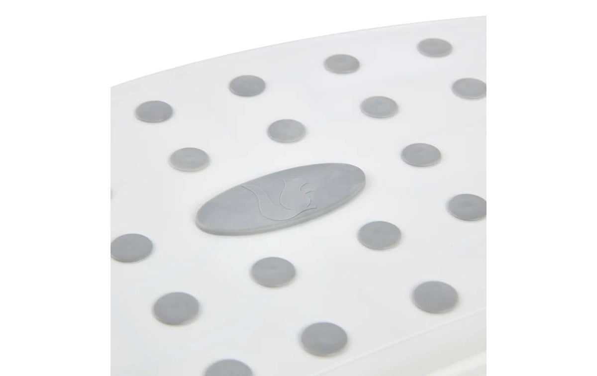 keeeper Schemel Pure – 37×40×21 cm, PP/TPE, 120 kg, Anti-Rutsch, Weiss