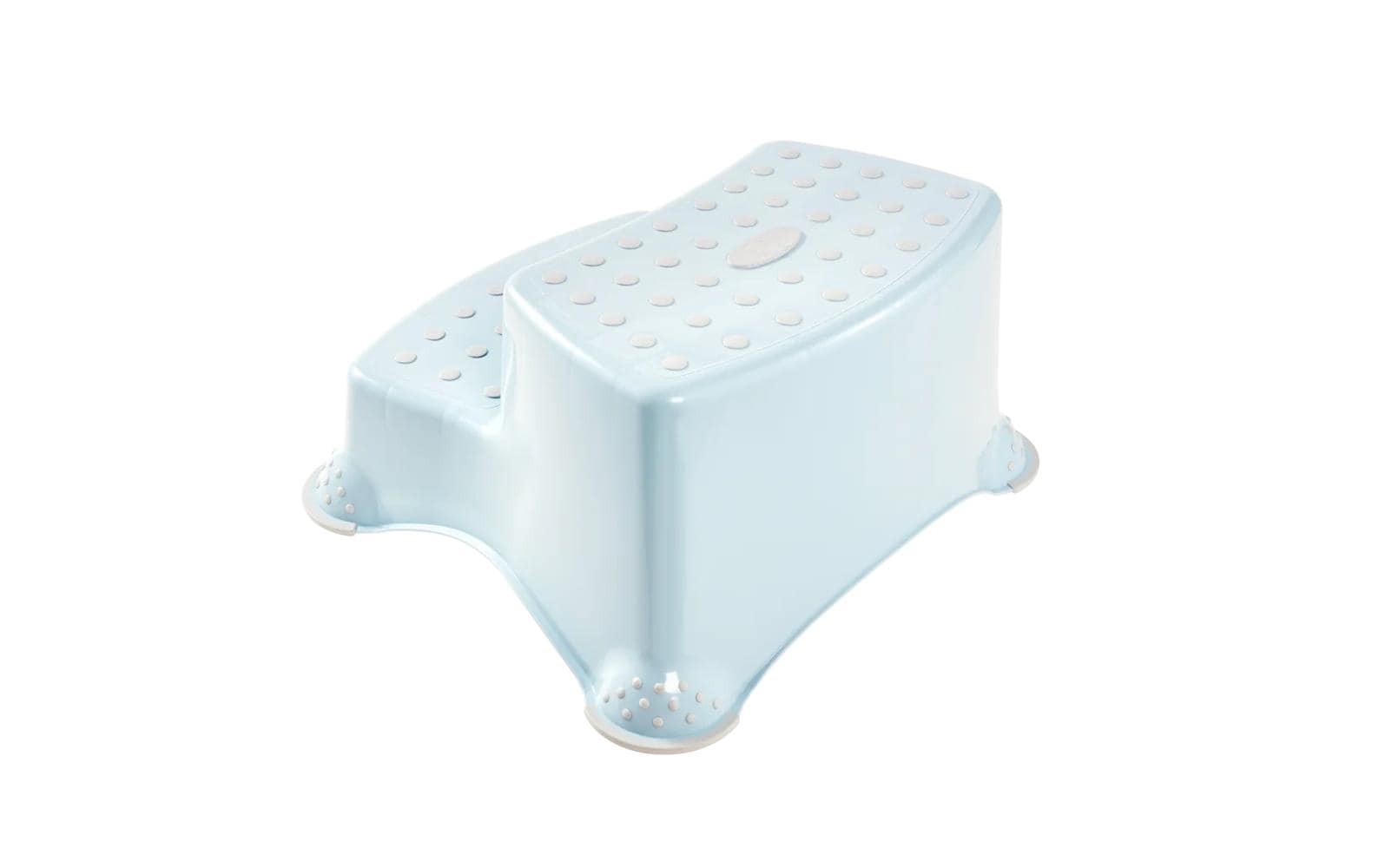 keeeper Trittschemel – Kunststoff – Blau, zweistufig, bis 120 kg
