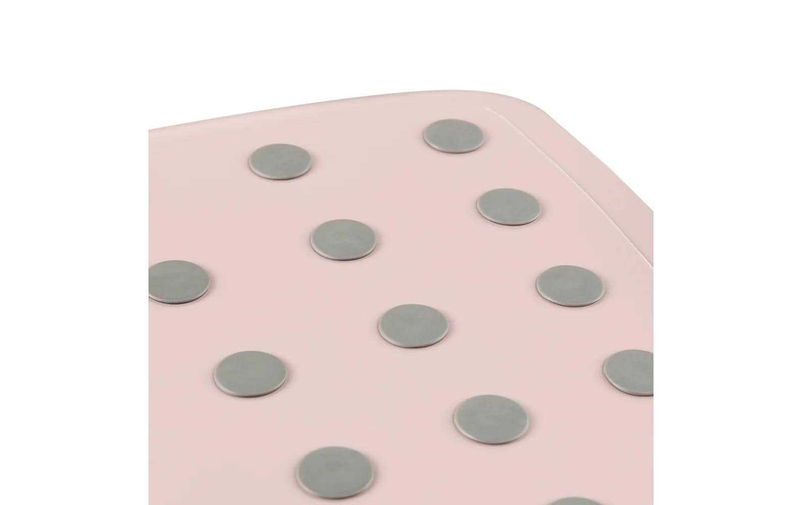 keeeper Zweistufiger Schemel – 37 × 40 × 21 cm, rosa, PP/TPE, belastbar 120 kg, BPA-frei