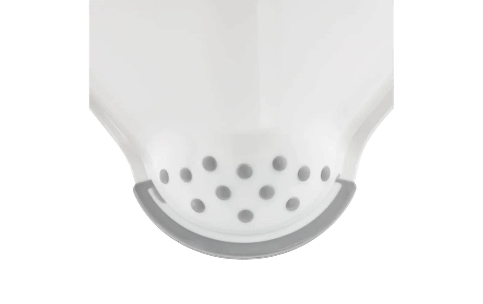 keeeper 2-stufiger Schemel – 37×40×21 cm, Polypropylen (PP)/Thermoplastische Elastomere (TPE), 120 kg, Weiss