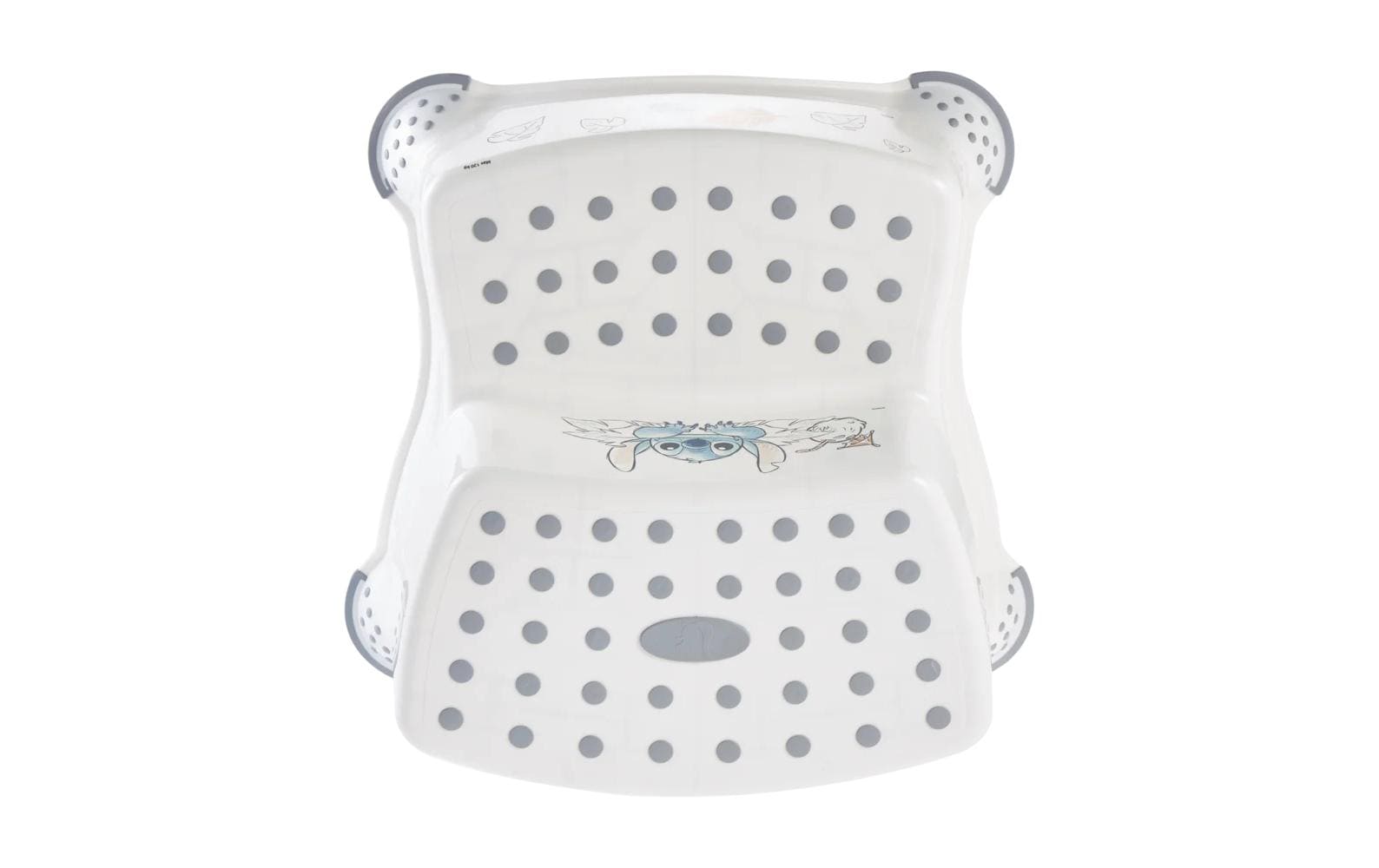 keeeper Schemel – 37 cm × 40 cm × 21 cm, Kunststoff (PP), TPE, Weiss, rutschfest, zweistufig