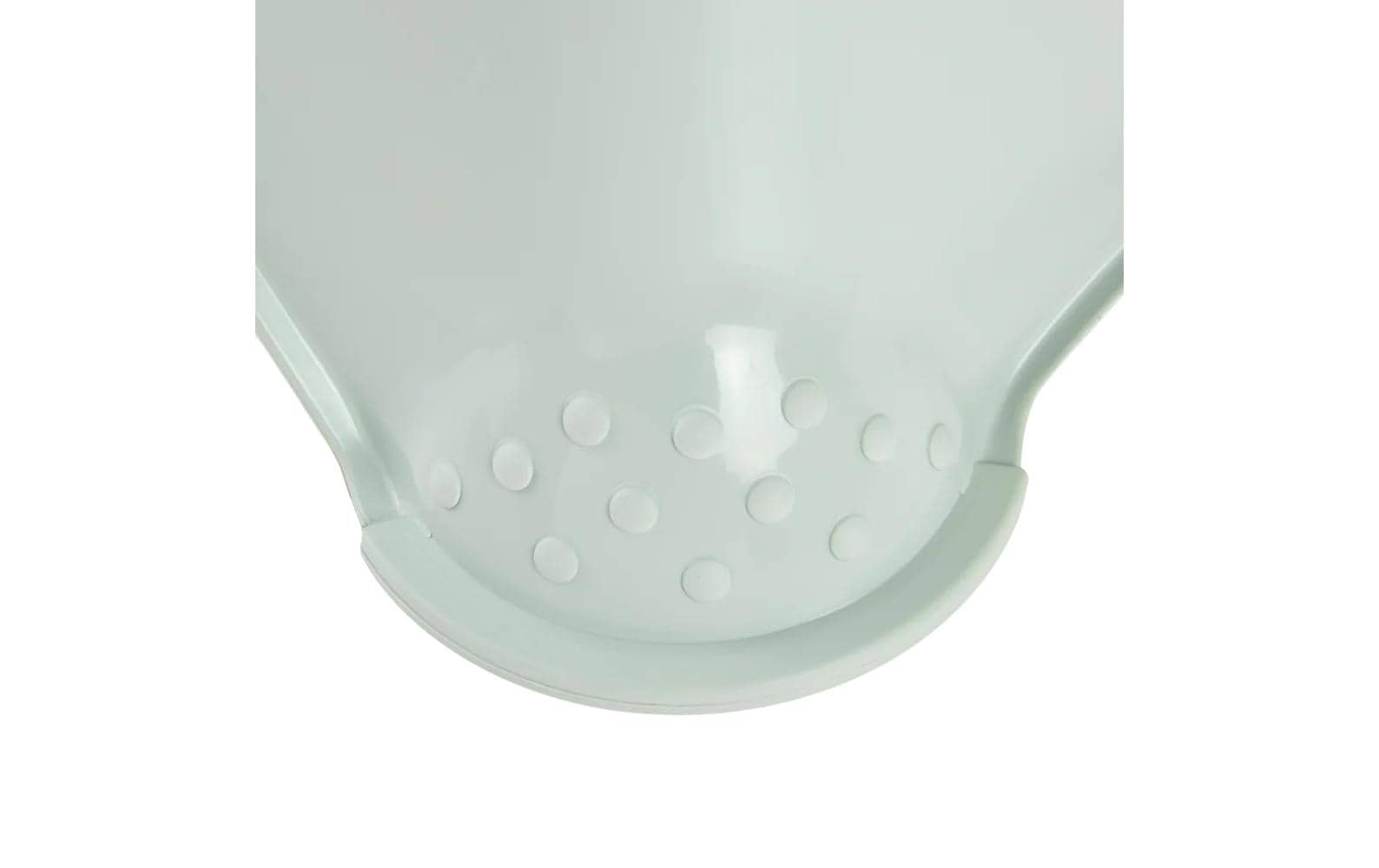keeeper Schemel Tomek – 40,5 × 27,5 × 14 cm, grün, gummiert, Polypropylen (PP), TPE, belastbar 80 kg, BPA-frei