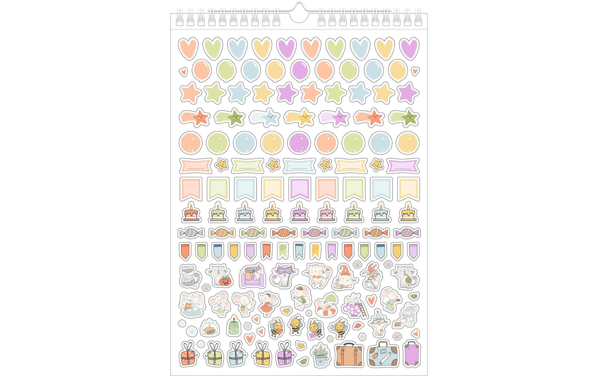 Ursus Kalender Come – Diamond-Painting-Set – 21 × 29,7 cm – ab 3 Jahren