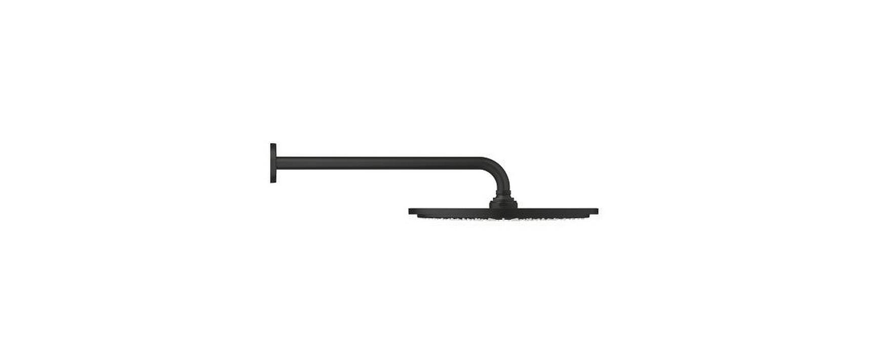 Grohe Rainshower Cosmopolitan 310 Kopfbrause – Ø31 cm, Metall, Regenstrahl, Schwarz