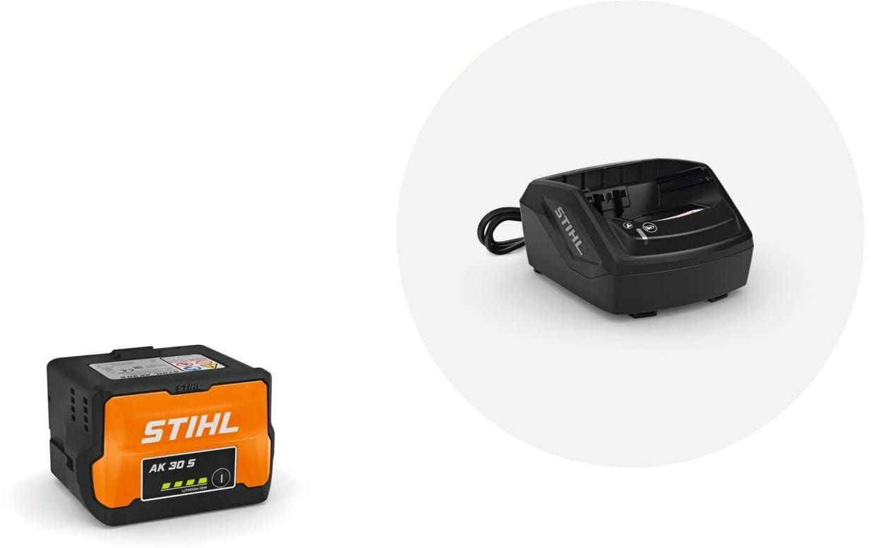 Stihl AK 30 S Akku + AL 101 Ladegerät 36 V 5 Ah (180 Wh) – Ladezeit 205 min – für Stihl AK-System