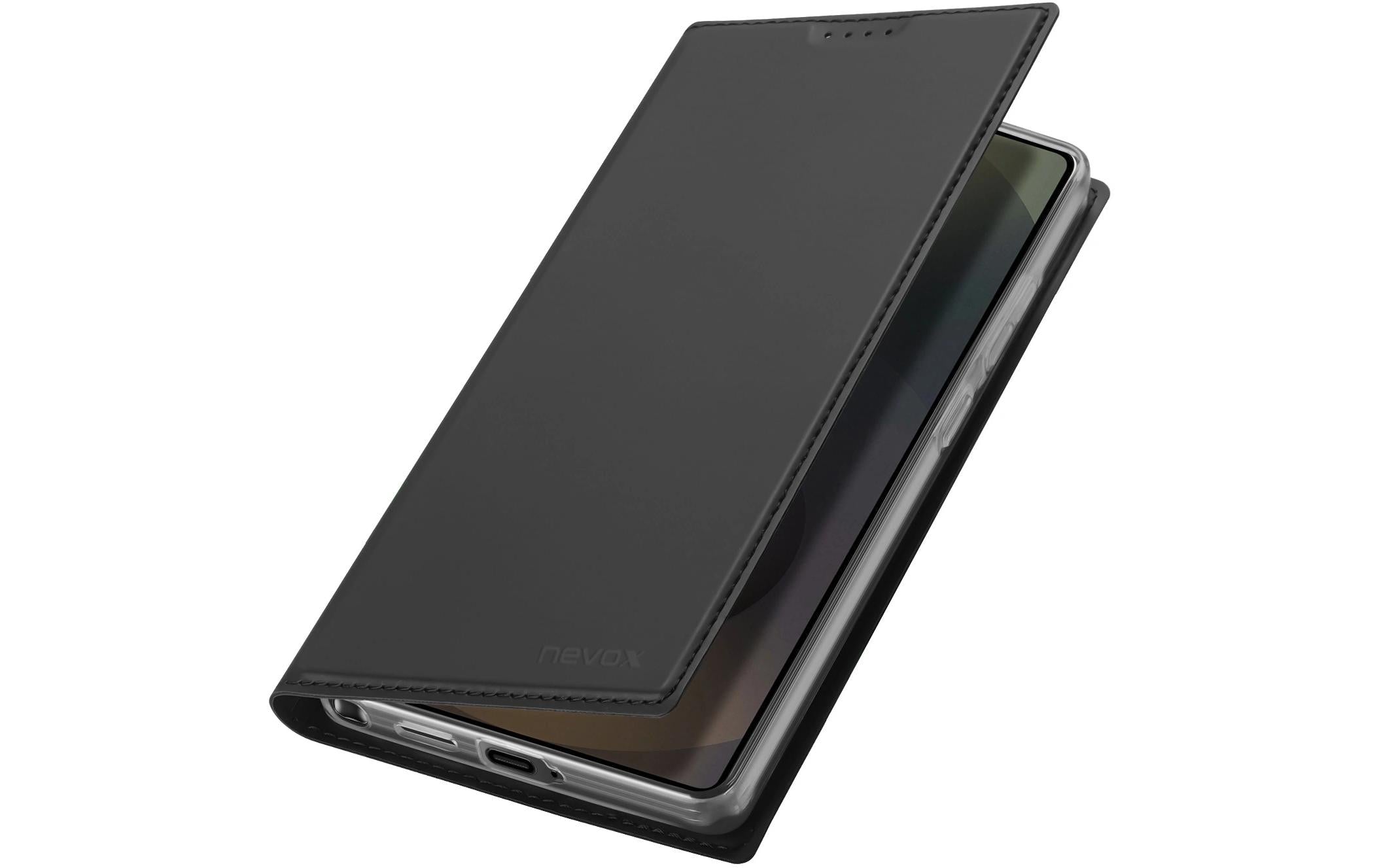 Nevox Vario Series Folio – für Samsung Galaxy S26 Ultra, PU+TPU, schwarz