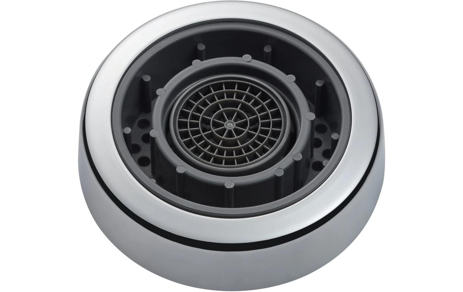Laufen Ersatzsiebring Arwa Class 1+2 – 1/2" Anschluss, Kunststoff, für Armatur, Schwarz/Transparent