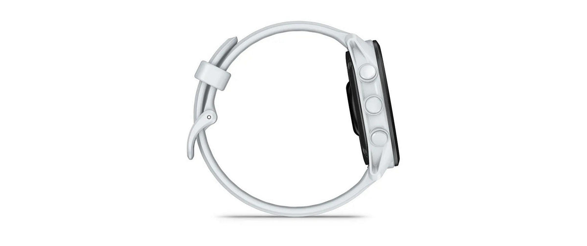 Garmin Forerunner 70 43 mm GPS – Kunststoff Weiss, für Android, iPhone
