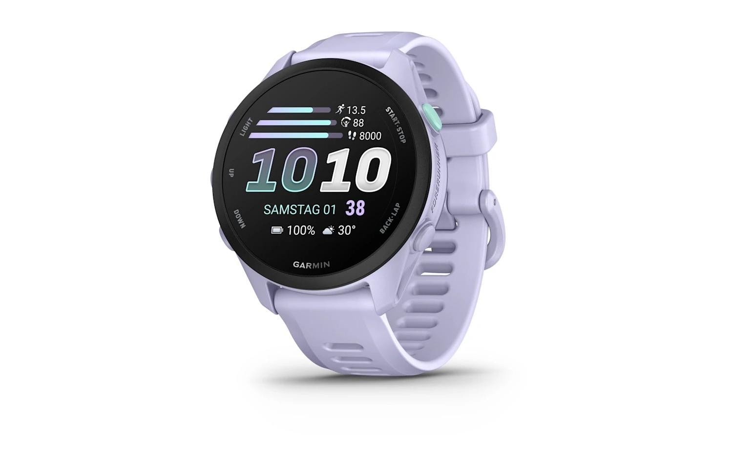 Garmin Forerunner 70 43 mm GPS – Lavendel, für Android, iPhone