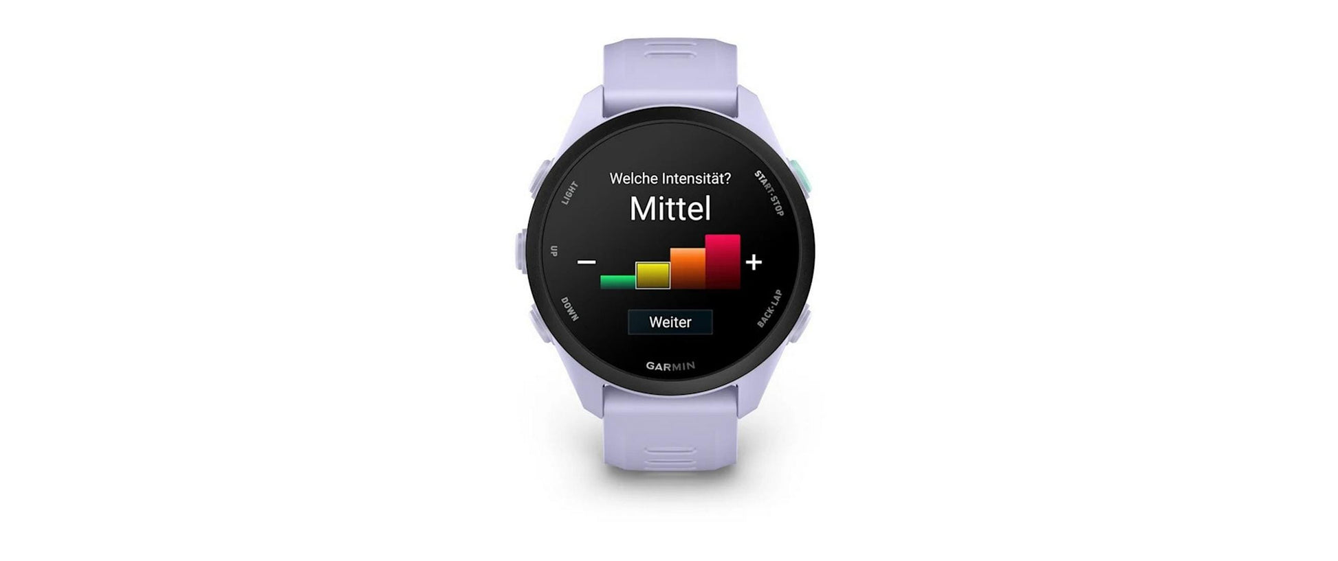 Garmin Forerunner 70 43 mm GPS – Lavendel, für Android, iPhone