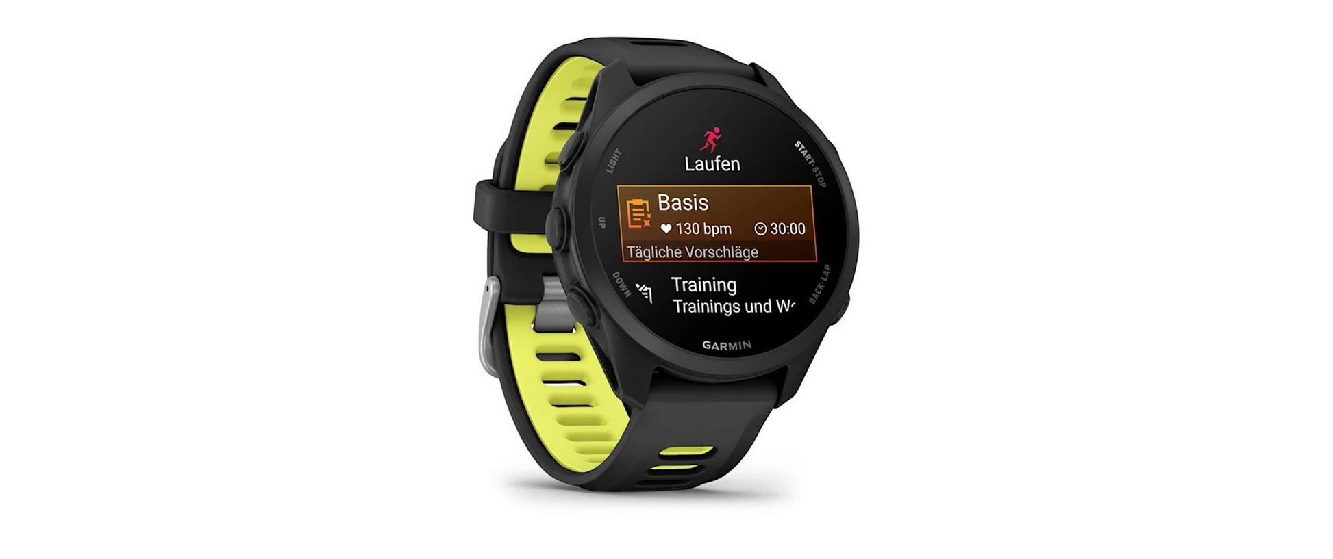Garmin Forerunner 170 43 mm GPS – Kunststoff Schwarz, 50 m, für iPhone und Android
