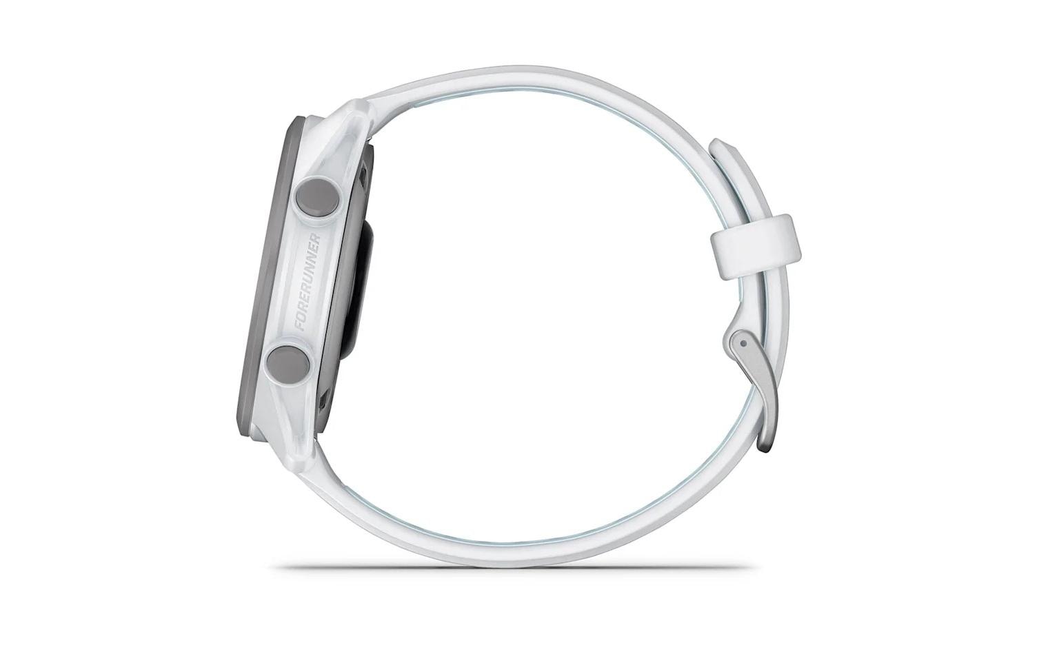 Garmin Forerunner 170 43 mm GPS – Kunststoff, Weiss, 50 m, für Android, iPhone