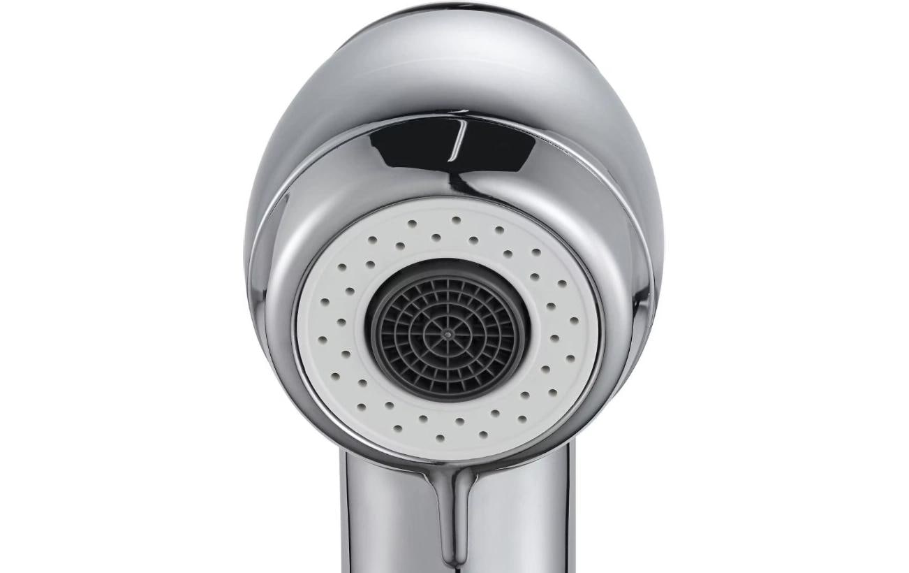 Laufen Brausesieb – Ø8 cm, Kunststoff, Anschluss 1/2", Chrom/Transparent