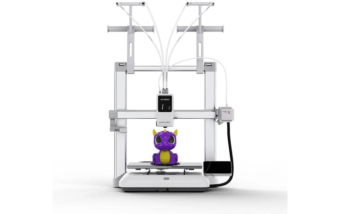 Anycubic Kobra X FDM 3D-Drucker – min. Schichthöhe 0,05 mm – Konnektivität WLAN/USB