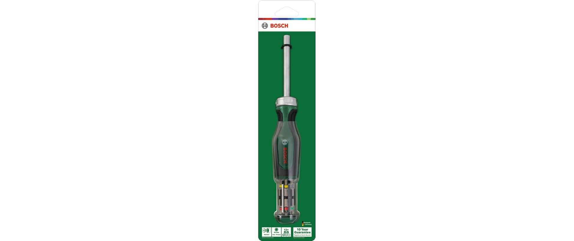 Bosch Schraubenzieher-Set – 13-teilig, Bits: Phillips, Pozidriv, Schlitz, Torx