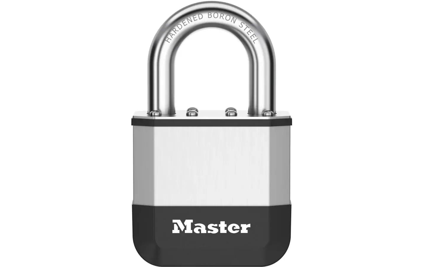Masterlock Elite 52mm Mechanisches Vorhängeschloss – Stahl, Bügel 38×9 mm, Aussen, Silber