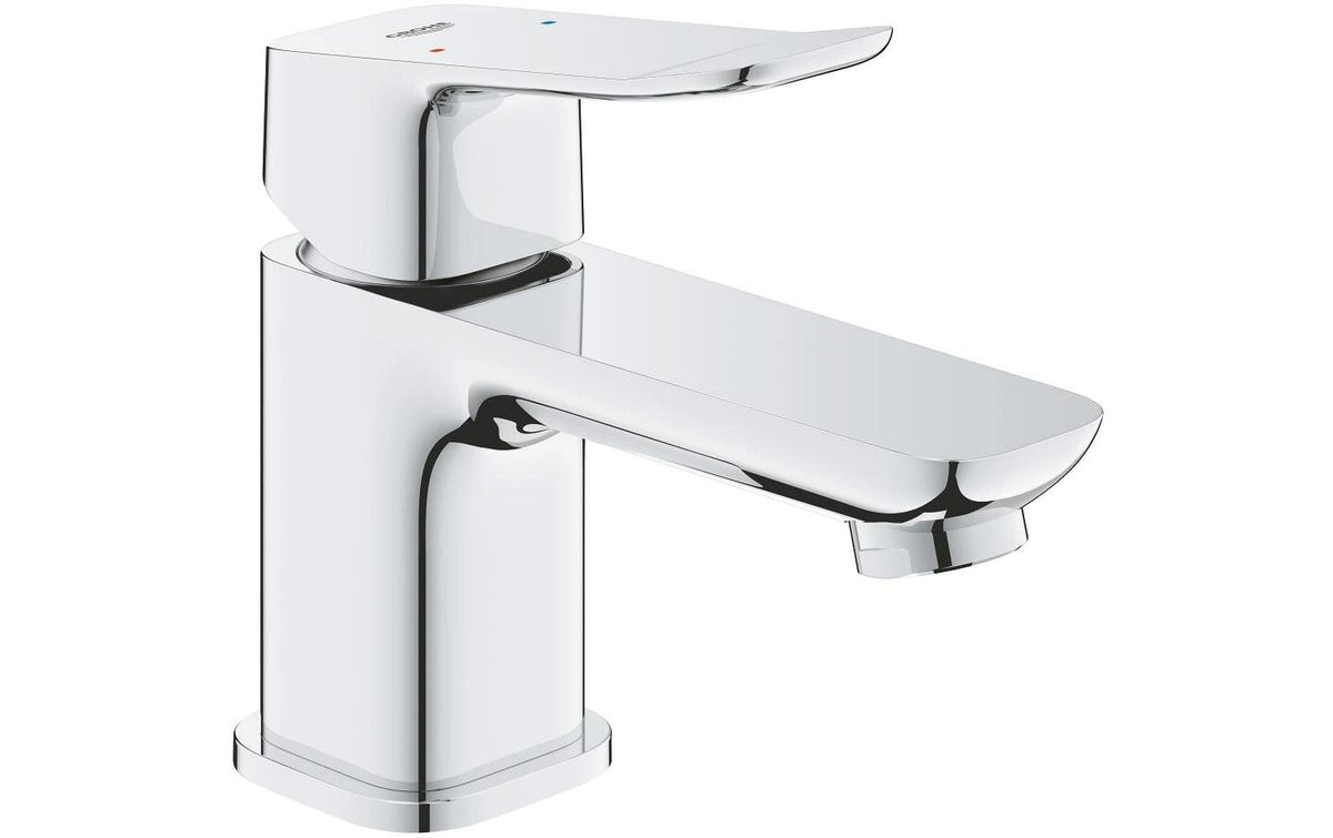 Grohe Badebatterie (Unterputz) – Einhebelmischer, Messing, Chrom/Schwarz