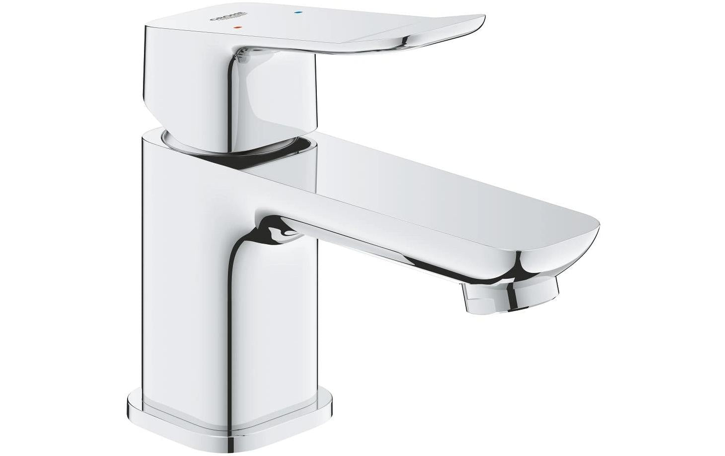 Grohe Badebatterie (Unterputz) – Einhebelmischer, Messing, Chrom/Schwarz