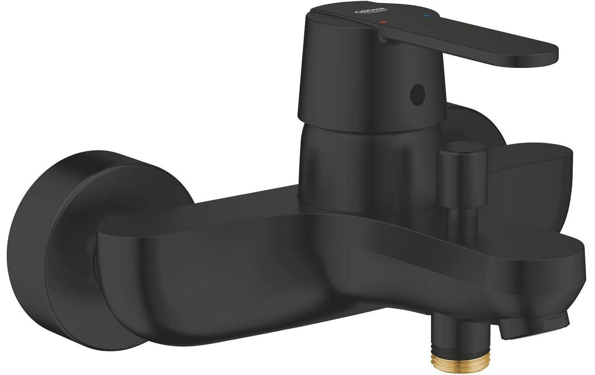 Grohe Einhebelmischer (Aufputz) – Metall, Schwarz