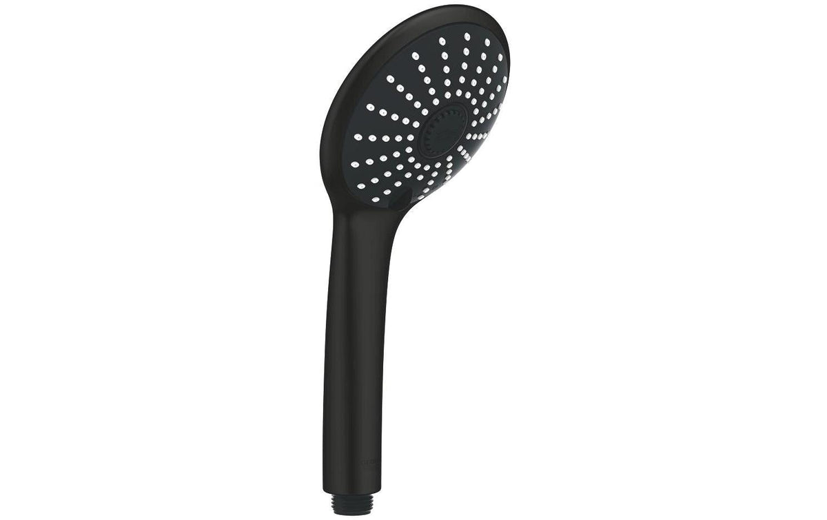 Grohe Handbrause Vitalio Joy 110 Massage – Ø11 cm, Metall, schwarz, für 1/2"-Anschluss