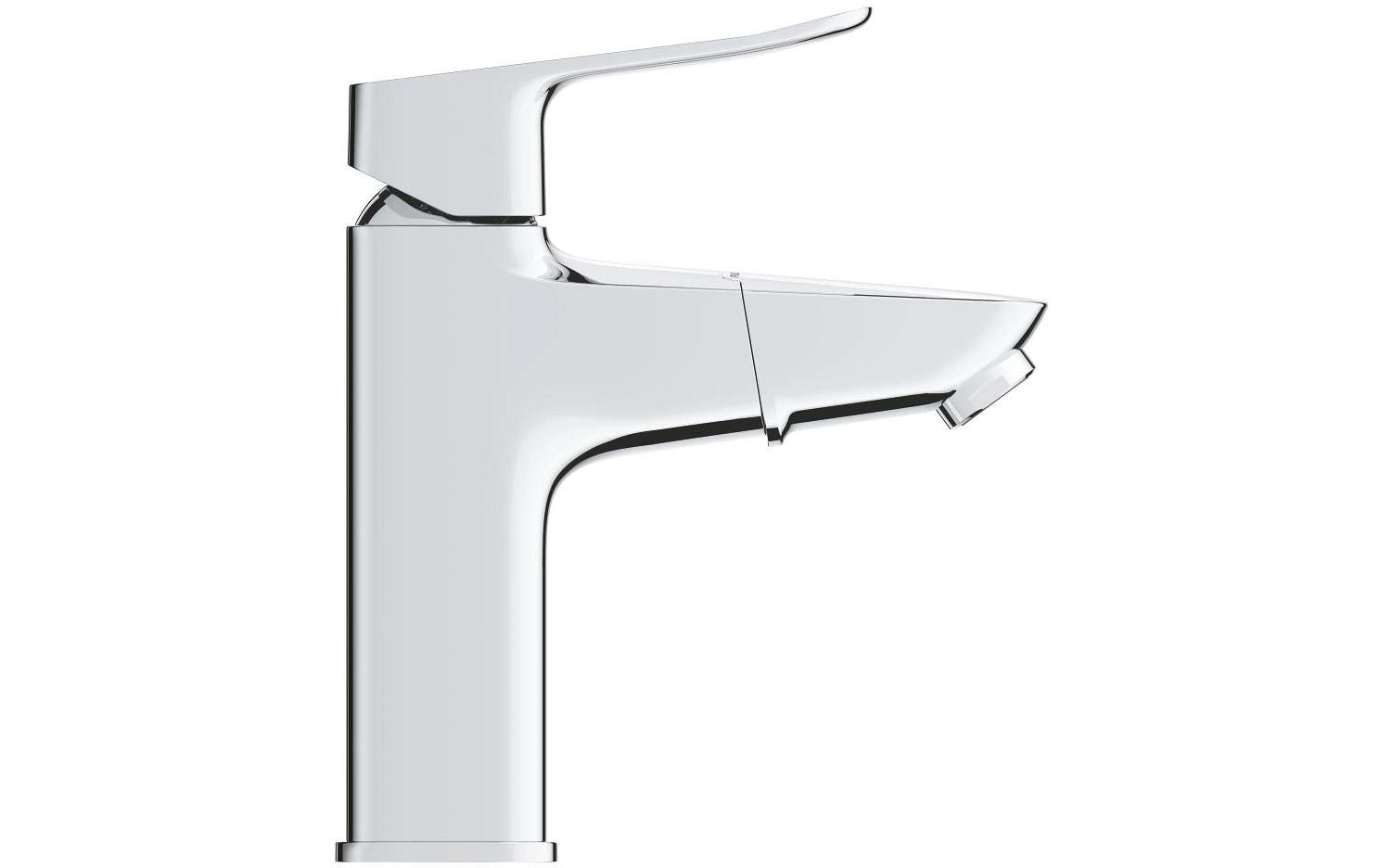 Grohe Badebatterie Dice – Einhebelmischer, Metall, Chrom/Schwarz