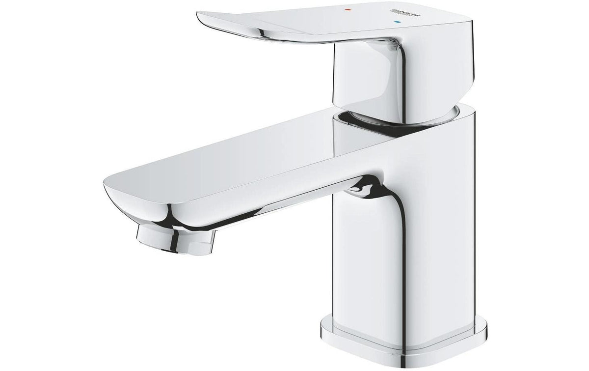 Grohe Badebatterie (Unterputz) – Einhebelmischer, Messing, Chrom/Schwarz