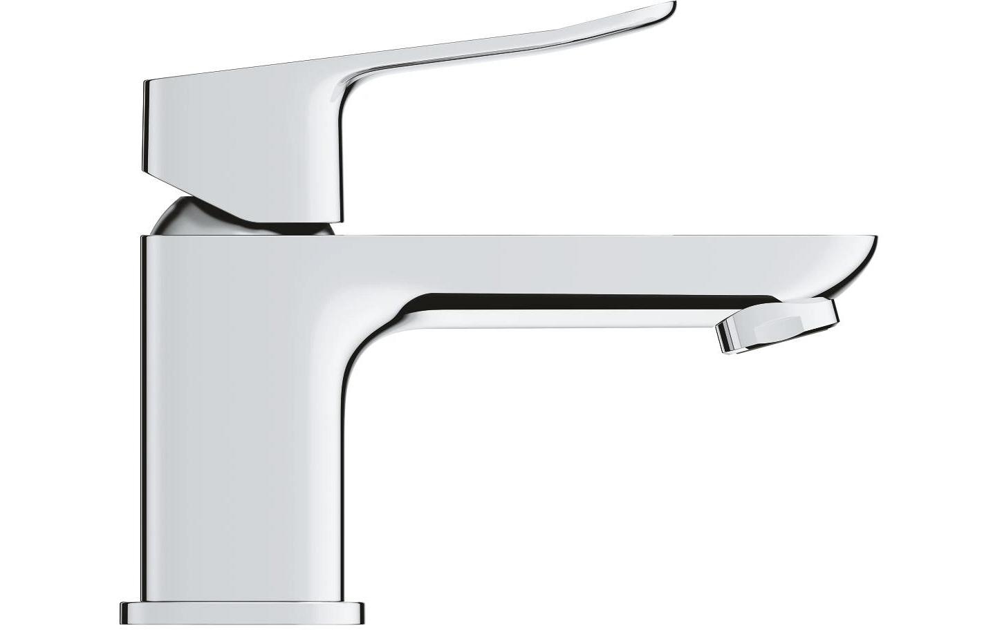 Grohe Badebatterie (Unterputz) – Einhebelmischer, Messing, Chrom/Schwarz