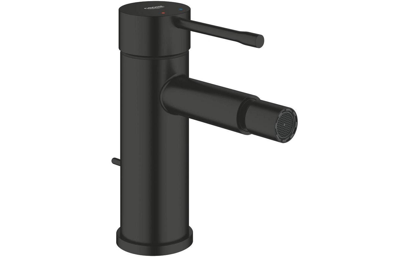 Grohe Essence Unterputz-Badebatterie – Einhebelmischer, Messing, Schwarz matt