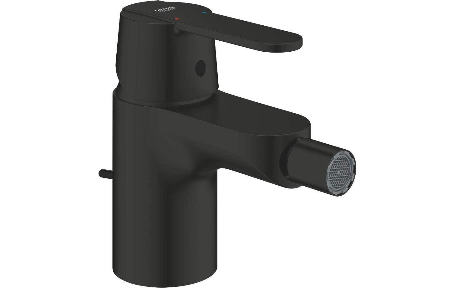 Grohe Badebatterie (Unterputz) – Einhebelmischer, Messing, Schwarz