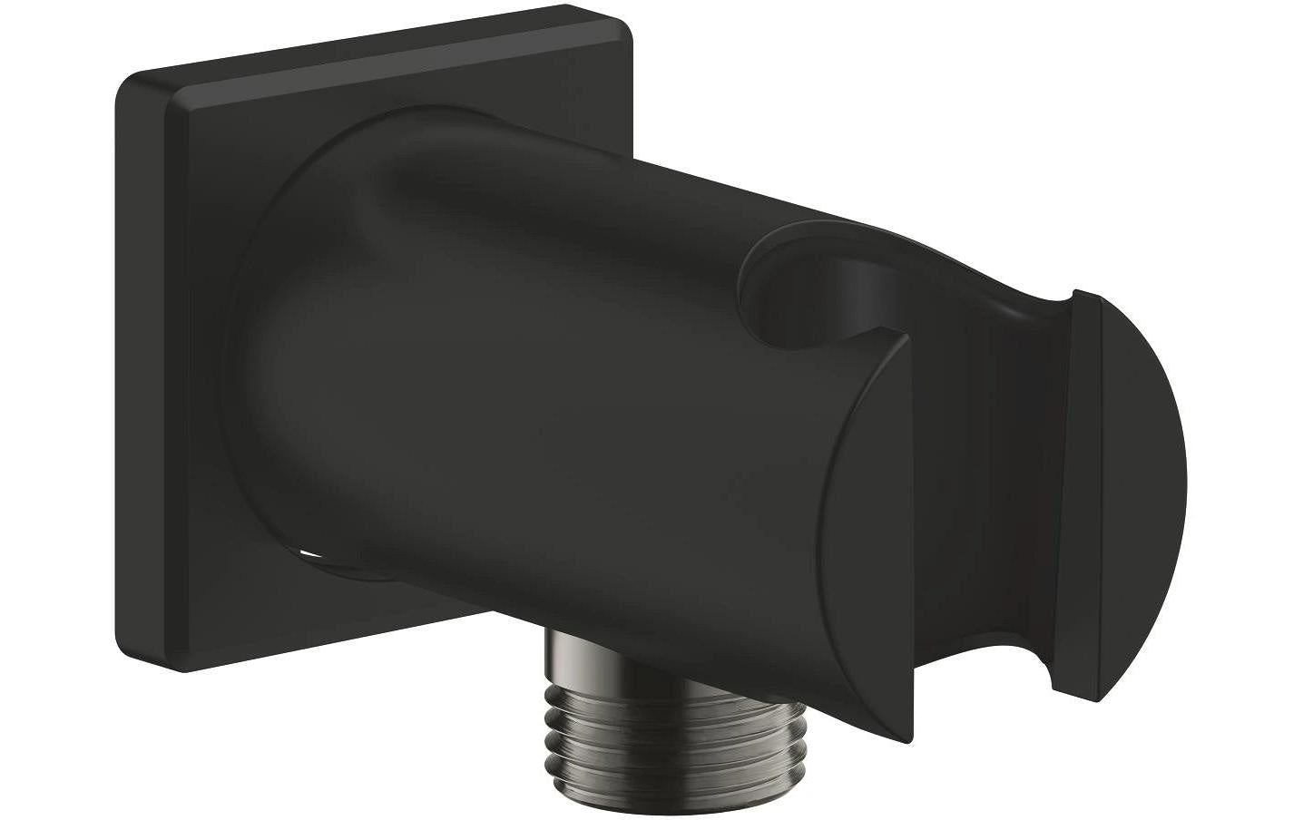 Grohe Wandanschluss Rainshower – 4,8 cm, Metall, Anschluss 1/2", Schwarz