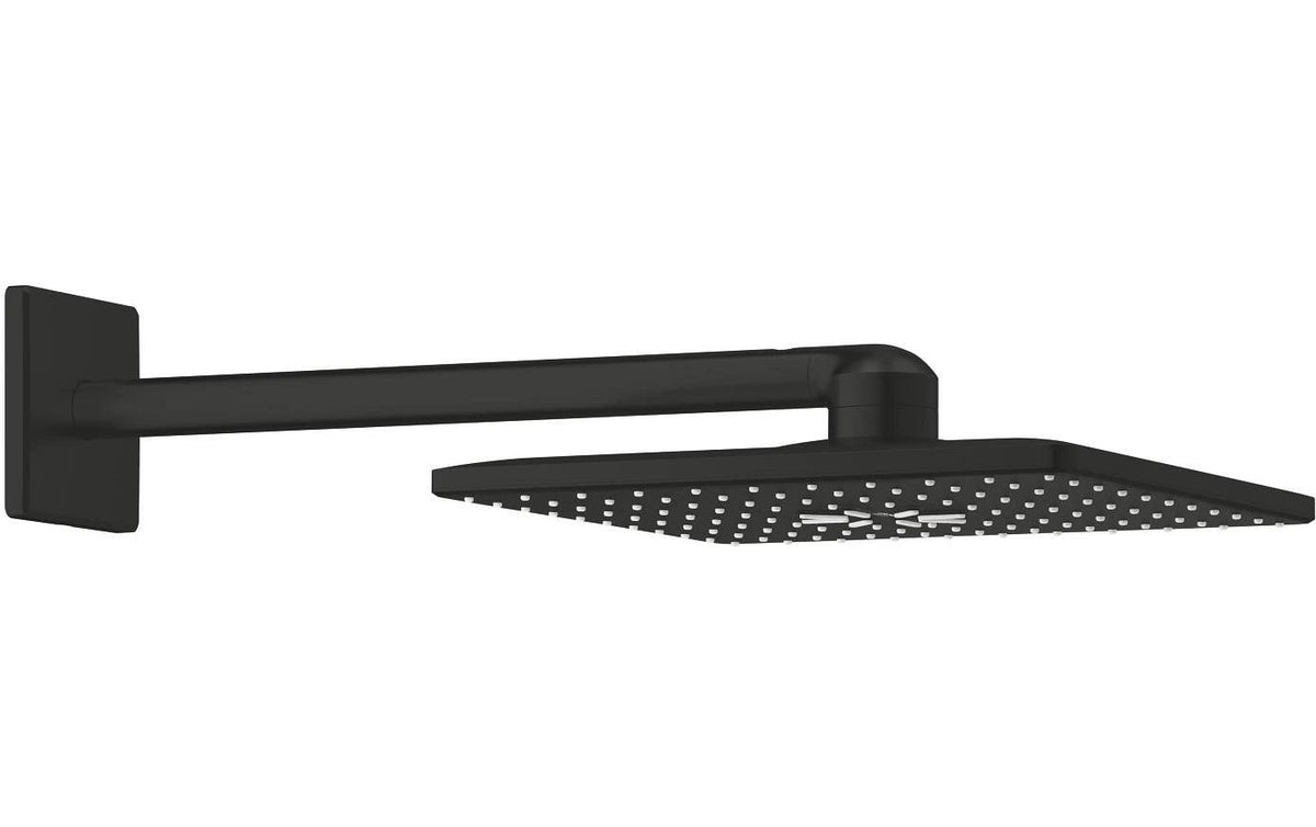 Grohe Rainshower SmartActive 310 Kopfbrause – 31 cm, Stahl, Schwarz matt