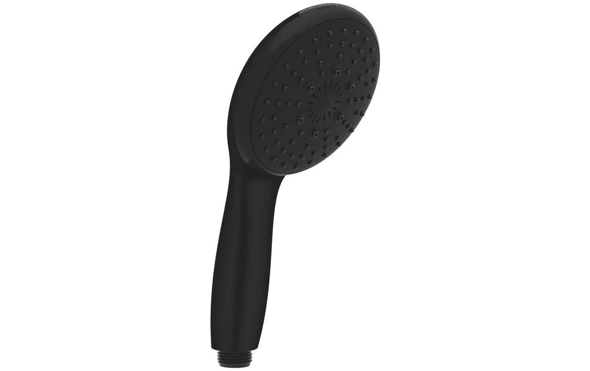 Grohe Handbrause Vitalio Start 110 – 11 cm, Metall, Schwarz matt
