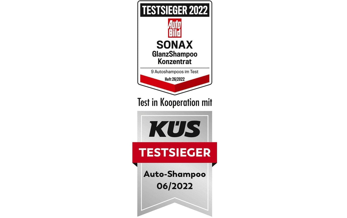 Sonax Glanz Shampoo-Konzentrat – für Gummi, Kunststoff & Vinyl – 1 l